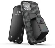 Etui i futerały do telefonów - Adidas SP Grip Case CAMO iPhone 12 mini czarny/black 42451 - miniaturka - grafika 1