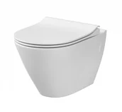 Miski WC - Cersanit City Oval 50x36 biała K35-015 - miniaturka - grafika 1