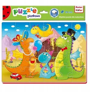 Roter Kafer Roter Kafer, puzzle Dinozaury - Układanki dla dzieci - miniaturka - grafika 3