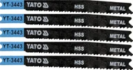Brzeszczoty - Yato brzeszczot do wyrzynarek typ u, 21-16 tpi, do metalu, 5 szt YT-3443 - miniaturka - grafika 1