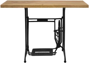vidaXL vidaXL Stolik konsola, z podstawy maszyny do szycia, 110x40x75 cm - Konsole i sekretarzyki - miniaturka - grafika 2