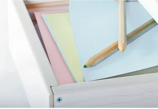 Pinolino Biurko dla dzieci Lena, białe Pinolino - Biurka dla dzieci - miniaturka - grafika 4