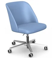 Fotele i krzesła biurowe - Intarseating Fotel gabinetowy NOMA podstawa chrom KB-NOMA-TT-220-01 - miniaturka - grafika 1