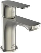 Baterie umywalkowe - Ideal Standard Connect Air Bateria umywalkowa bez korka srebrny szczotkowany połysk A7018GN - miniaturka - grafika 1