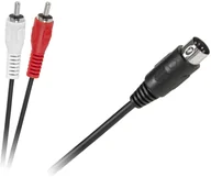 Kable - LP Kabel DIN-2 x RCA 1,2m LEC-KPO2792-1,2 - miniaturka - grafika 1