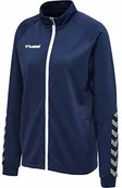 Kurtki i kamizelki sportowe damskie - hummel Hummel Damska kurtka damska hmlAUTHENTIC WOMEN POLY Zip, marynarska, XS 205368-7026-XS - miniaturka - grafika 1