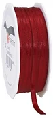 Pasmanteria - Unbekannt C.E. Pattberg satyna bordowa, 50 m wstążka satynowa do pakowania prezentów, szerokość 6 mm, taśma do pakowania prezentów do dekoracji i majsterkowania, taśma dekoracyjna na prezenty, na każdą okazję 7180650-615 - miniaturka - grafika 1