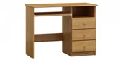 Biurka - Meble Magnat Biurko sosnowe ERNEST głębokość 55cm OLCHA - miniaturka - grafika 1