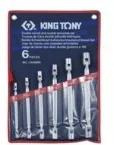KING TONY Zestaw kluczy dwustronnie przegubowych 1A06MR - Klucze i nasadki - miniaturka - grafika 3