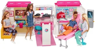 Mattel Barbie Karetka Mobilna klinika FRM19 - Akcesoria dla lalek - miniaturka - grafika 17
