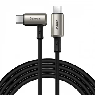 Baseus Kabel USB  Baseus Kątowy Kabel Usb Typ C Usb Typ C Vooc Quick Charge Power Delivery 100 W 5 A 1,5 M Usb 3.2 Gen 2 4K@60 Hz Czarny Catpn-01 CATPN-01 - Kable komputerowe i do monitorów - miniaturka - grafika 11