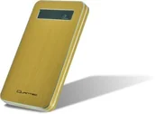 Powerbanki - Quantec Power Bank LPB-102 złoty GSM-0014 - miniaturka - grafika 1
