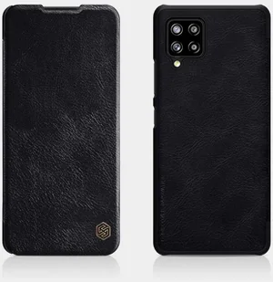 Nillkin Qin skórzana kabura etui Samsung Galaxy A42 5G czarny - Etui i futerały do telefonów - miniaturka - grafika 7