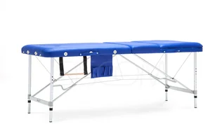 Bodyfit Stół łóżko do masażu Aluminiowe 3 segmentowe niebieskie XXL 551 Łóżko XXL - Stoły i łóżka do masażu - miniaturka - grafika 8