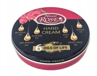 Kremy i maski do rąk - Rose Krem Do Rąk 6-olejków Oil & Argan Oil box - miniaturka - grafika 1