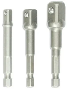 Dedra Zestaw adapterów do nasadek 3 szt 18A1003 - Klucze i nasadki - miniaturka - grafika 2