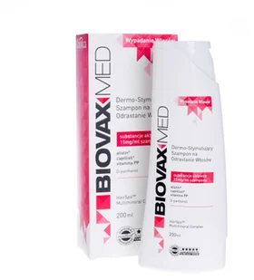 Lbiotica BIOVAX MED Szampon stymulujący odrost włosów 200ml - Szampony do włosów - miniaturka - grafika 5