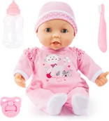 Lalki dla dziewczynek - Bayer Magic Teeth Baby 38cm - miniaturka - grafika 1
