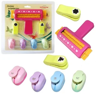 Titanum Zestaw kreatywny z karbownicą - Nożyczki - miniaturka - grafika 2