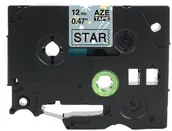 Taśmy do drukarek barwiące - Brother strefadrukarek.pl Taśma TZe-MPST31 12mm x 4m ozdobna 24mm x 4m gwiazdki czarny nadruk - zamiennik| OSZCZĘDZAJ DO 80% - ZADZWOŃ! 730811399 PROMOCJA! TZE-MPST31 - miniaturka - grafika 1