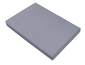 Prześcieradła - Bielbaw Prześcieradło bawełniane bez ściągacza Stalowe - miniaturka - grafika 1