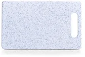 Deski do krojenia - ZELLER Szara deska do krojenia imitująca granit plastikowa deska do krojenia deska kuchenna deska do serwowania akcesoria kuchenne ZELLER B07DQWDM94 - miniaturka - grafika 1