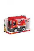 Samochody i pojazdy dla dzieci - Multigo Fire Dźwig ze strażakiem 1Y38L4 - miniaturka - grafika 1