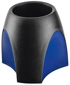 Przyborniki na biurko - HAN Pojemnik na długopisy DELTA elegancki designerski pojemnik na długopisy w jakości premium, czarno-niebieski, 1753-34 1753-34 - miniaturka - grafika 1