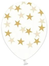 Strong Balony, "Gwiazdki złote", 14", Strong, biały, 6 szt. - Balony i akcesoria - miniaturka - grafika 6