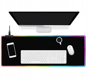 Podświetlana Podkładka Pod Mysz Gamingowa Led XXL - Podkładki pod mysz - miniaturka - grafika 6