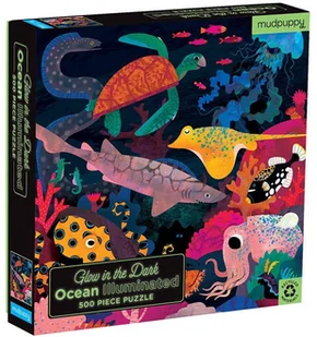 Mudpuppy Puzzle świecące w ciemności 500 elementów. Ocean - Puzzle - miniaturka - grafika 6