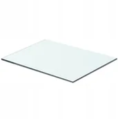 Półki i regały dla dzieci - Szklany, bezbarwny panel, 40x25 cm - miniaturka - grafika 1