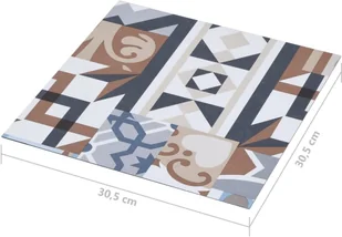 VidaXL Lumarko Samoprzylepne panele podłogowe, 20 szt., PVC, 1,86 m, wzór! 330168 VidaXL - Panele podłogowe - miniaturka - grafika 6