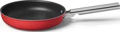 Patelnie - Smeg Patelnia 50's Style 24 cm czerwona CKFF2401RDM - miniaturka - grafika 1