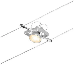 Paulmann System linkowy spot MacII max1x10W GU5,3 Chrom mat/Chrom 12V DC 60VA twszt/metal PL94431) PL94431 - Oprawy, klosze i abażury - miniaturka - grafika 2