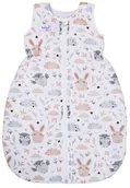 Śpiworki dla dzieci - Bubaland Śpiworek do spania na lato 0,5 Tog niemowlęcy Sówki" - miniaturka - grafika 1