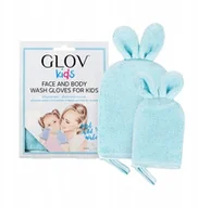 Akcesoria do oczyszczania twarzy - Glov Kids Zestaw 2 Rękawic Do Mycia Dzieci - miniaturka - grafika 1