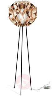 Slamp FLORA - designerska lampa stojąca, miedziana - Lampy stojące - miniaturka - grafika 3