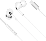Słuchawki - Kruger&Matz C1 USB-C białe - miniaturka - grafika 1