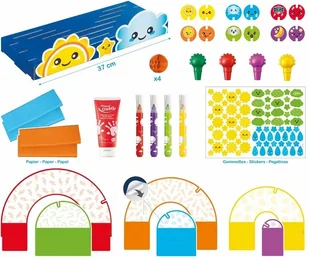 Maped Zestaw do dekorowania Tęcza 907018 Creativ 728421 - Zabawki kreatywne - miniaturka - grafika 2
