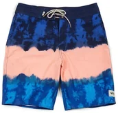 Kąpielówki męskie - Vans szorty kąpielowe mięske PSEUDOFLAUGE BOARDSHORT Zine Red - miniaturka - grafika 1