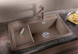 Blanco ZENAR XL 6 S Compact szarość skały prawa 523775 - Zlewozmywaki - miniaturka - grafika 2