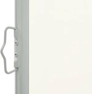 vidaXL Tarasowa, zwijana markiza boczna, 140 x 300 cm, kremowa - Markizy - miniaturka - grafika 5