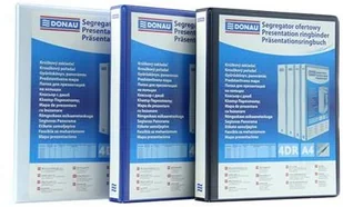 Donau Segregator ofertowy PP A4/4RD/25 niebieski - Szkolne artykuły papiernicze - miniaturka - grafika 3