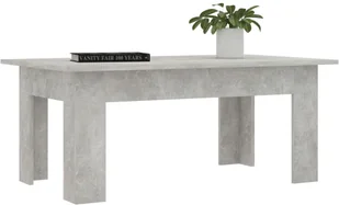 vidaXL vidaXL Stolik kawowy, betonowy szary, 100x60x42 cm, płyta wiórowa - Ławy i stoliki kawowe - miniaturka - grafika 3