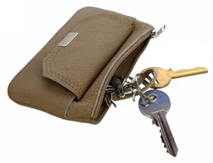 Elkor (PL) Etui Na Klucze Skórzane Skóra Naturalna Kluczówka - Portfele - miniaturka - grafika 2