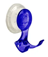 Wieszaki łazienkowe - Wenko Uniwersalny haczyk PARADISE DUO na przyssawkę wieszak kolor niebieski 22675100 - miniaturka - grafika 1