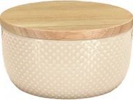 Pojemniki łazienkowe - Kleine Wolke Pojemnik Dotty Sandbeige 4004478323650 - miniaturka - grafika 1