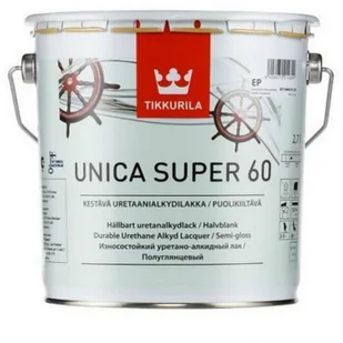 Tikkurila UNICA SUPER [60]- uretanowy, Półpołysk lakier do drewna, 2.7 l - Lakiery do drewna - miniaturka - grafika 2