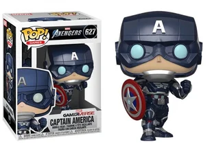 Pop Marvel Avengers Captain America in Stark Tech Suit Vinyl Figure - Pozostałe książki - miniaturka - grafika 2